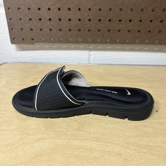 Nike Comfort Slide Memory Foam Black Women’s 6 Flip Flop Sandals 360683-011 - Picture 5 of 9